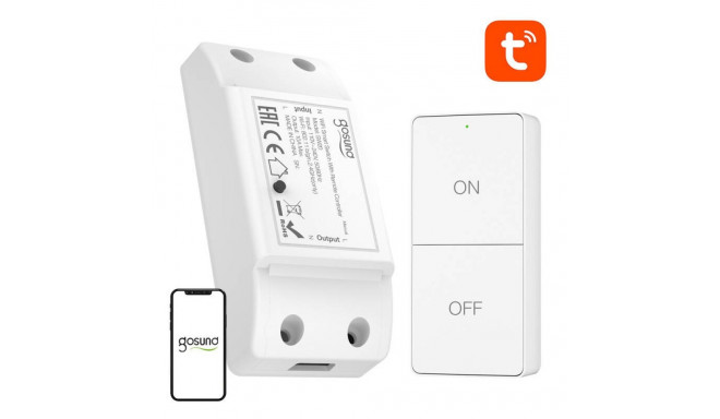 Gosund SW20 10A WiFi Smart Switch + Remote Control, Tuya