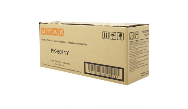 Tooner Utax PK-5011Y standard capacity 5000lk yellow/kollane, P-C-Series 3061DN 3065MFP 3060MFP
