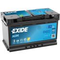 Exide AGM aku 80Ah 800A 315x175x190-+