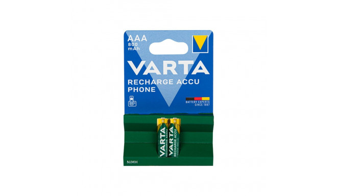 82-487# Aku R3 Ni-MH AAA 800mAh Varta Telefoni jaoks