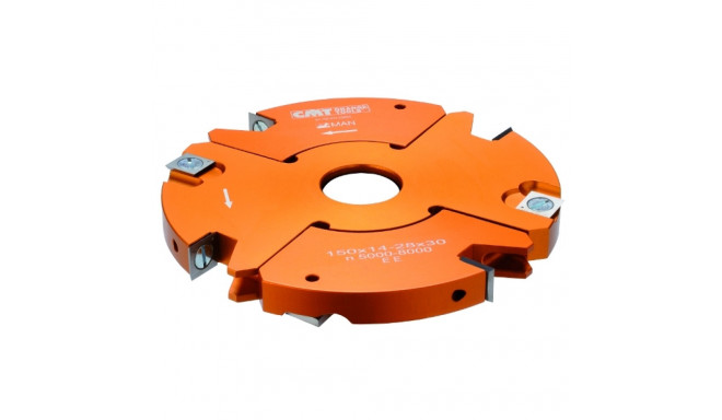 2 PCS ADJUSTABLE GROOVING CUTTER HEAD SET HW D=150X14-27X30