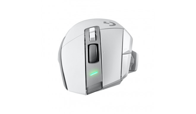 LOGITECH G G502 X PLUS Mouse optical wireless 2.4 GHz USB LOGITECH LIGHTSPEED receiver white