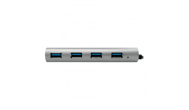 LOGILINK UA0309 LOGILINK- USB-C 3.1 hub, 4 port, aluminum casing, grey