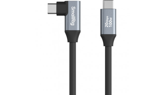 SmallRig 4790 USB-C (Straight) to USB-C (Angled) Data Cable 35cm