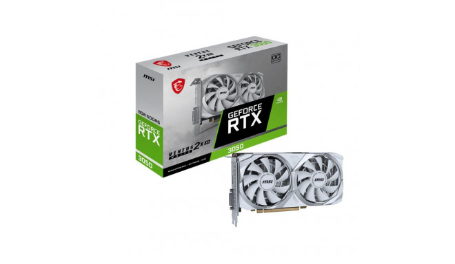 Graphics Card|MSI|NVIDIA GeForce RTX 3050|8 GB|GDDR6|128 bit|1xDVI-D|1xHDMI|1xDisplayPort|3050VEN2XX