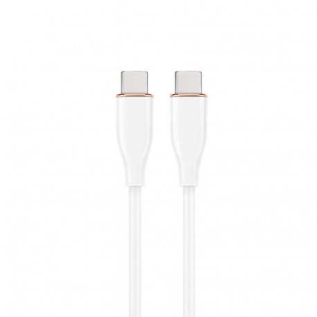 CABLE USB-C 1.5M PREMIUM WHITE/CC-USB2S-CMCM-1.5M-W GEMBIRD