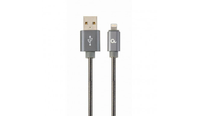 CABLE LIGHTNING TO USB2 1M/CC-USB2S-AMLM-1M-BG GEMBIRD