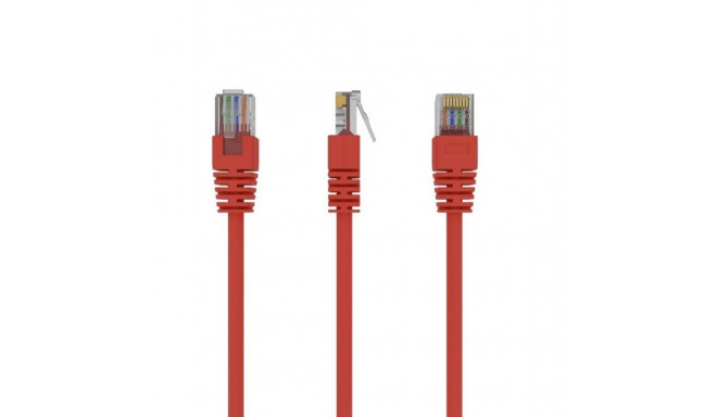 PATCH CABLE CAT5E UTP 1.5M/RED PP12-1.5M/R GEMBIRD