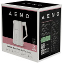 AENO Electric Kettle EK8S Smart: 1850-2200W, 1.7L, Strix, Double-walls, Temperature Control, Keep wa