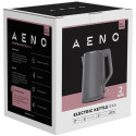 AENO Electric Kettle EK4: 1850-2200W, 1.5L, Strix, Double-walls, Non-heating body, Auto Power Off, D