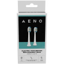 AENO Replacement toothbrush heads, White, Dupont bristles, 2pcs in set (for ADB0003/ADB0005 and ADB0