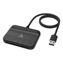 Akasa AK-CR-14BK smart card reader Indoor USB USB 2.0 Black