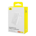 Baseus MAGSAFE MINI WIRELESS POWERBANK 10.000 MAH 20W-BEYAZ power bank Lithium Polymer (LiPo) 10000 