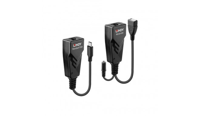 Lindy 100m USB 2.0 Type C Cat.6 Extender