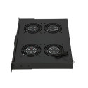 Extralink Fan panel 19&quot;, 4 fans, for rack cabinets, with thermostat