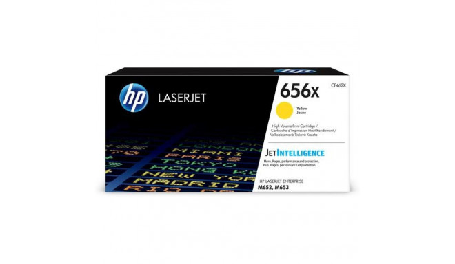 HP 656X High Yield Yellow Original LaserJet Toner Cartridge