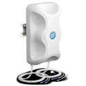 QuPanel 5G/LTE HP Antenna directional High Power 5G/LTE MIMO 4x4, 10m, SMA