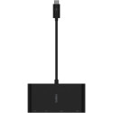 "Belkin USB-C auf Gigabit-Ethernet/HDMI/VGA/USB-A-Adapter, blk"