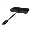 "Belkin USB-C auf Gigabit-Ethernet/HDMI/VGA/USB-A-Adapter, blk"