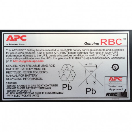 "APC Ersatzbatterie Nr.5 RBC5"