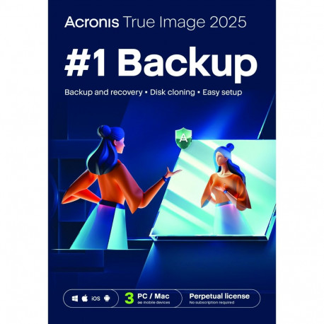 "Acronis True Image 2025 - 3 Computers - perpetual - ESD-Download"