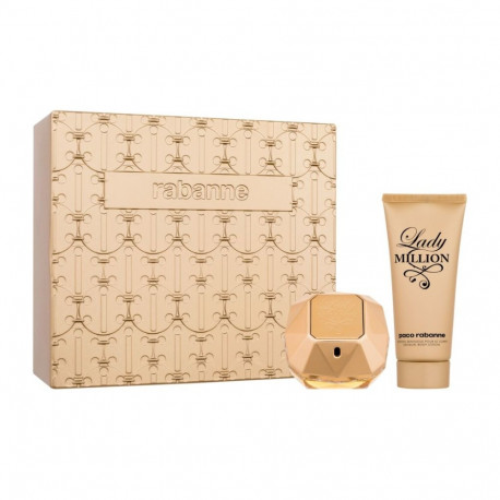 Paco Rabanne Lady Million Eau de Parfum (80ml) (Edp 80 ml + Body Lotion 100 ml + Tin Box)