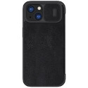 Nillkin kaitseümbris Qin Pro Leather Flip Case Apple iPhone 15, must