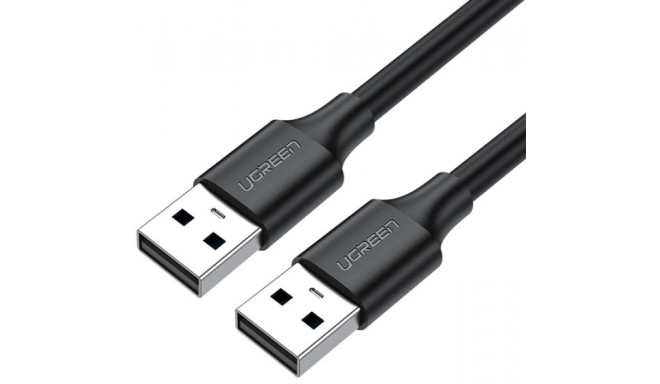 Ugreen kaabel USB - USB 0,25m, must (US128)