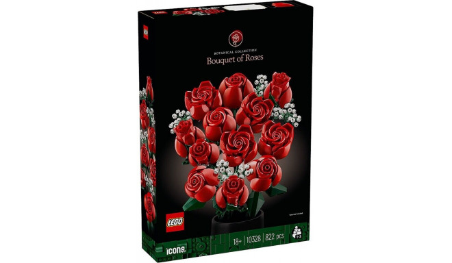 LEGO Icons конструктор Botanical Collection Bouquet of Roses (10328)