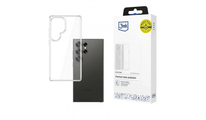 3mk Armor Case for Samsung Galaxy S25 Ultra - Transparent