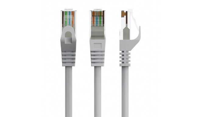 Patch cord cat.6 copper UTP 5m grey