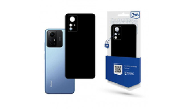 3mk matt ümbris Xiaomi Redmi Note 12s, must
