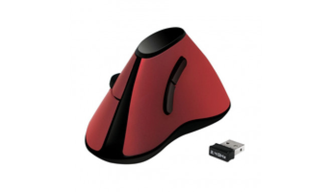 Logilink Ergonomic Vertical Mouse ID0159 Wireless  Red