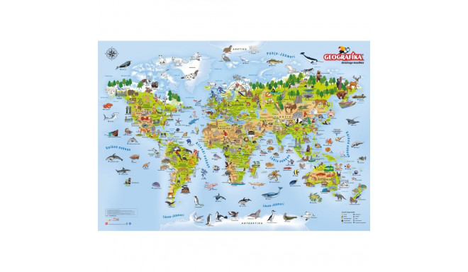 Geografika maailmakaart