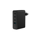 USB CHARGER NATEC RIBERA GAN 3X USB-C + 1X USB-A 100W BLACK