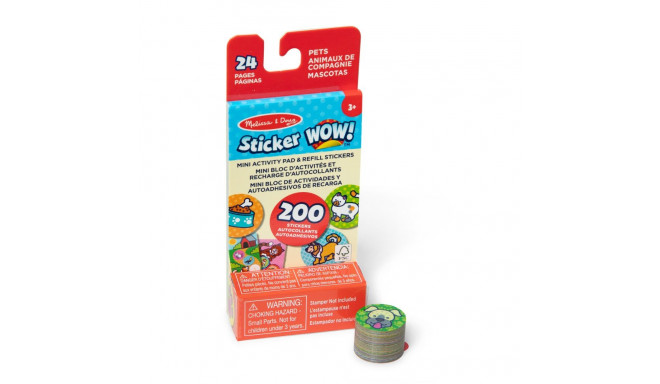 MELISSA & DOUG дополнительные наклейки Sticker WOW! Собака