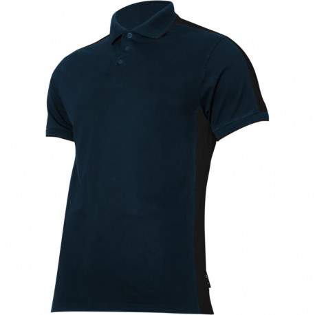Koszulka polo 190g/m2, granatowo-czarna, "3xl", ce, lahti