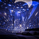 Elight L1 2in1 Rotating Star Sky projector and Night lamp with 4x AAA / USB Cable Black