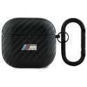 BMW BMA4CMPUCA AirPods 4 cover black/black PU Carbon M Collection BMW BMA4CMPUCA AirPods 4 cover black/black PU Carbon M Collection