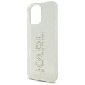 Karl Lagerfeld KLHCP16XHKLSTDCT iPhone 16 Pro Max 6.9" Läbipaistev Kõvakate IML Rhinestones Logo