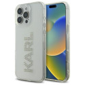 Karl Lagerfeld KLHCP16XHKLSTDCT iPhone 16 Pro Max 6.9" Läbipaistev Kõvakate IML Rhinestones Logo