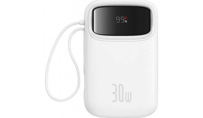 Baseus QPow 2 10000mAh Power Bank White