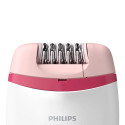 PHILIPS BRE235/00 Corded Compact Epilator (White and Pink)