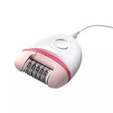 PHILIPS BRE235/00 Corded Compact Epilator (White and Pink)