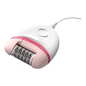 PHILIPS BRE235/00 Corded Compact Epilator (White and Pink)