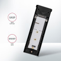 AXAGON Väline USB-C 10Gbps metallist korpus M.2 NVMe SSD ketastele AXAGON Väline USB-C 10Gbps metallist korpus M.2 NVMe SSD ketastele
