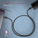 AXAGON Andmeside- ja laadimiskaabel | BUCM3-CM20AB | USB Type-C USB Type-C-ga
