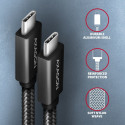 AXAGON Andme- ja laadimiskaabel USB 2.0 | BUCM32-CM10AB | USB Type-C - USB Type-C