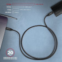 AXAGON Data and charging USB 2.0 cable | BUCM32-CM10AB | USB Type-C to USB Type-C