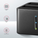 AXAGON SuperSpeed USB DUAL 2.5" SSD/HDD MINI dokk ADSA-D25